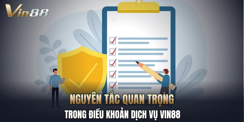 Nguyên tắc quan trọng trong điều khoản dịch vụ Vin88